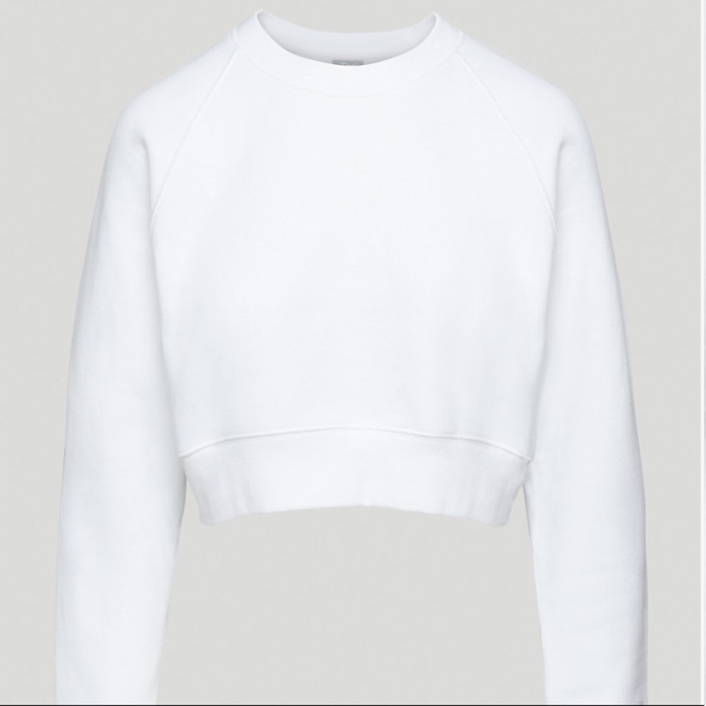 Aritzia Shrunken crew-neck sweatshirt. Size small